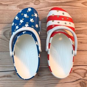 Classic Crocs American Flag Clog 🇺🇸